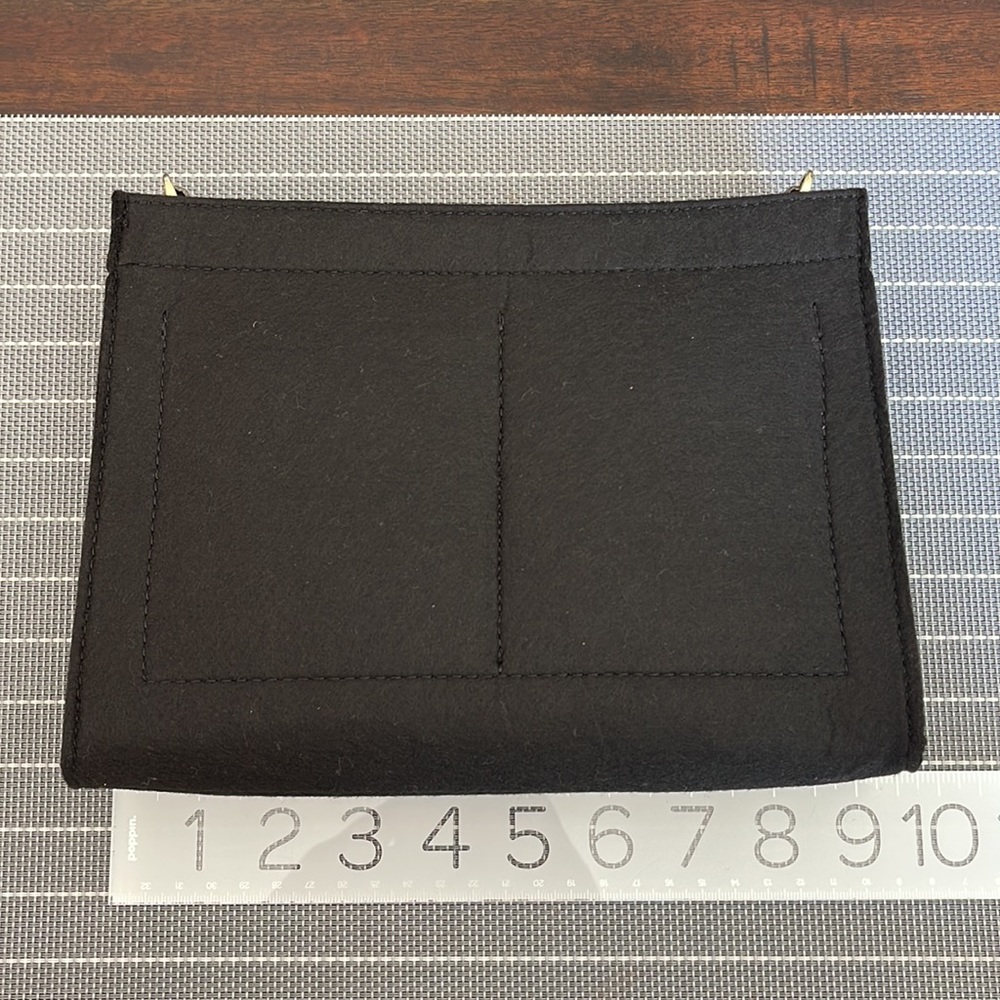 Black Clutch Insert/Organizer